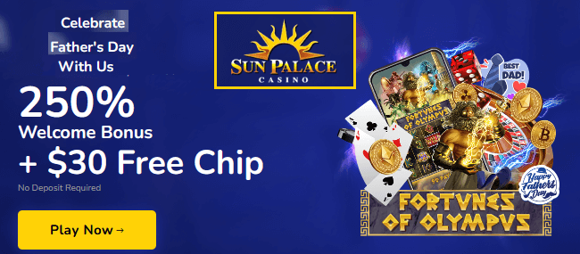 Sun Palace, free online casino promotion no deposit required